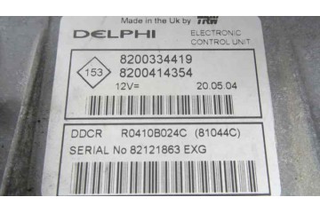 Centralita motor uce, Renault Megane Ii Berlina 3P Confort Authentique 2004, 8200334419