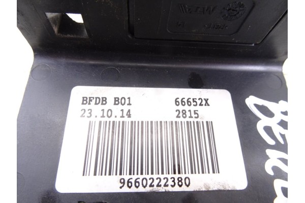Caja reles / fusibles, Citroen Berlingo Combi X 2015, 9660222380