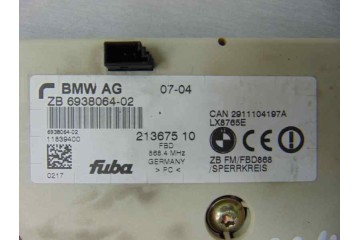 6938064 MODULO ELECTRONICO BMW SERIE 7 (E65/E66) 730d 2008 6938064 182418 BMW - 1