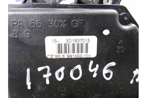 Cerradura puerta delantera izquierda, Volkswagen Touareg (7LA) Tdi V6 2006, 3D1837015