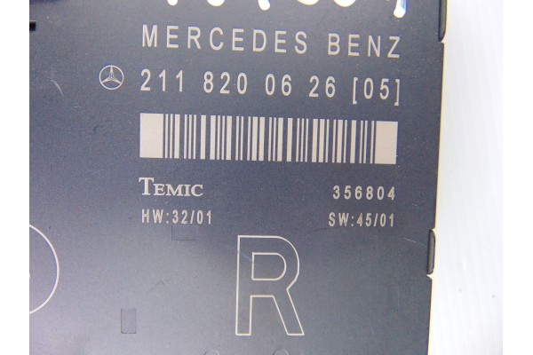 Módulo electrónico, Mercedes-benz Clase e (Bm 211) Berlina E 320 (211.065) 2002, 2118200626