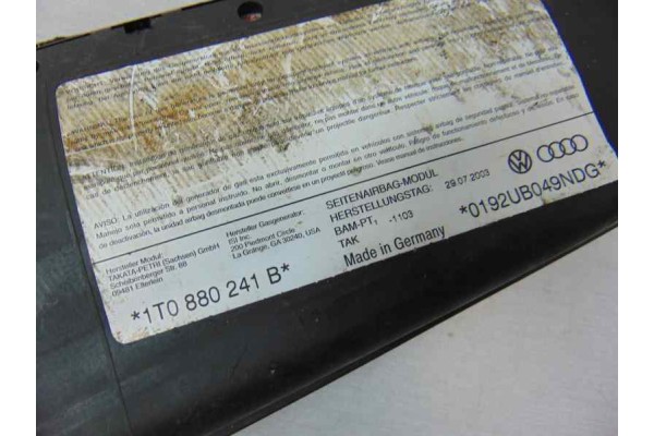 1T0880241B AIRBAG LATERAL IZQUIERDO VOLKSWAGEN TOURAN (1T1)