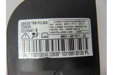 4M51A611D11AD AIRBAG LATERAL IZQUIERDO FORD FOCUS BERLINA (CB4)