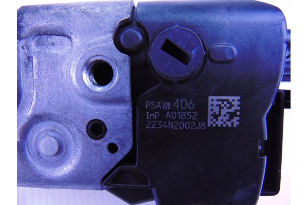 Cerradura puerta delantera izquierda, Peugeot Partner Furgón Confort L1 2014, 828406
