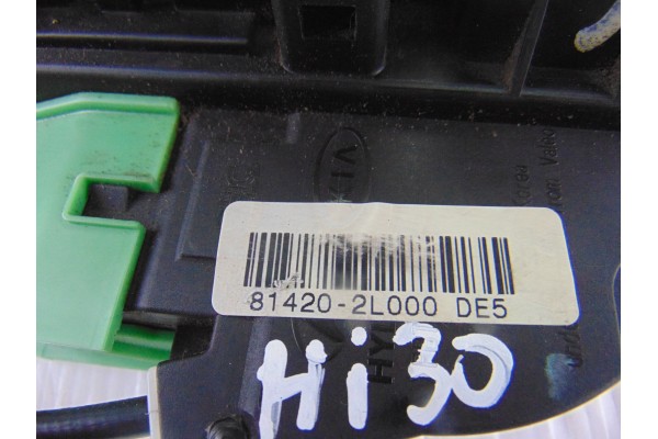 Cerradura puerta trasera derecha, Hyundai I30 (Fd) Classic 2008, 814202L000