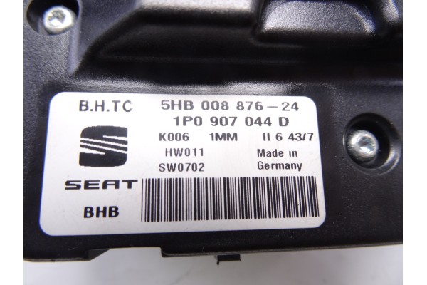 Mando climatizador, Seat Leon (1P1) Comfort Limited 2007, 1P0907044D