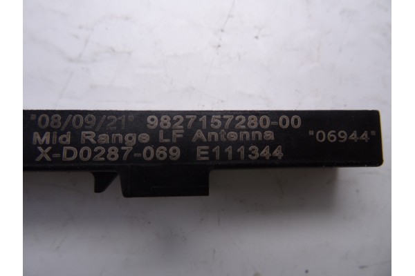 Módulo electrónico, Peugeot 308 (P5) Active Pack 2022, 9827157280