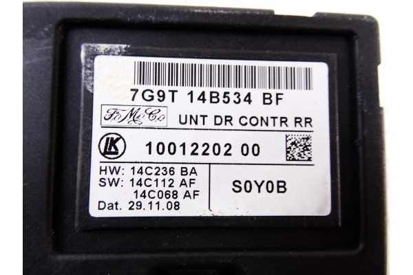Módulo electrónico, Volvo XC60 Kinetic AWD 2009, 7G9T14B534BF