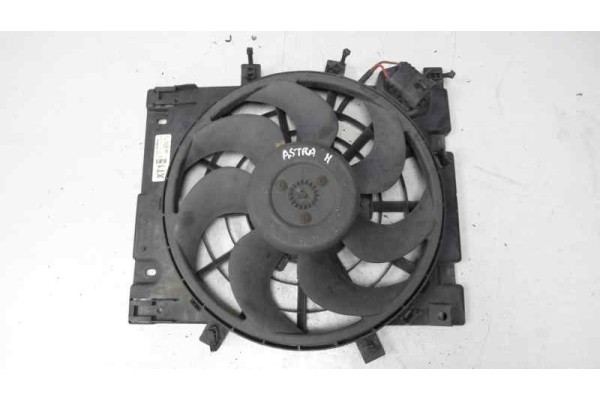 Electroventilador radiador aire acondicionado, Opel Astra H Berlina Elegance 2006, 13147279