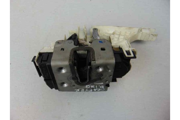 Cerradura puerta delantera izquierda, Volkswagen Crafter Furgón (2E) Caja cerrada 35, batalla larga con techo super alto 2007