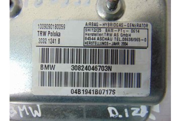 Airbag lateral delantero izquierdo, Bmw Serie 7 (E65/E66) 730d 2008, 30321241B