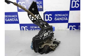 Cerradura puerta delantera derecha, Volkswagen Touareg (7LA) Tdi V6 2006, 3D1837016