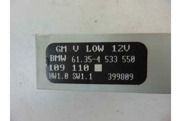 Centralita luces, Bmw Serie 3 Berlina (E46) 320d 1998, 4533550