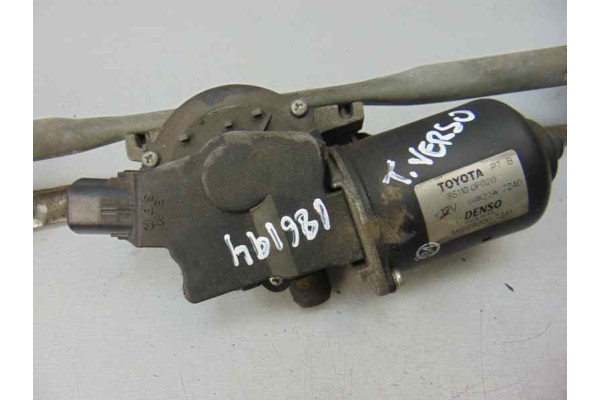 Motor limpia delantero, Toyota Corolla Verso (R1) 2.2 D-4D Luna 2008, 85110-0F020