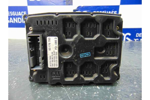 Pantalla multifuncion, Opel Vectra C Berlina Club 2003, 93176793