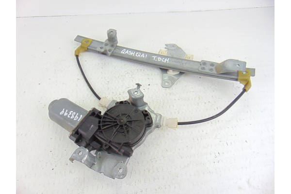Elevalunas trasero derecho, Nissan Qashqai (J10) Acenta 2010