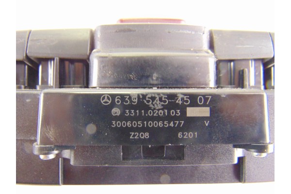 Warning, Mercedes-benz Vito Basic-kombi (639) 111 CDI Largo (639.603) 2006, 6395454507