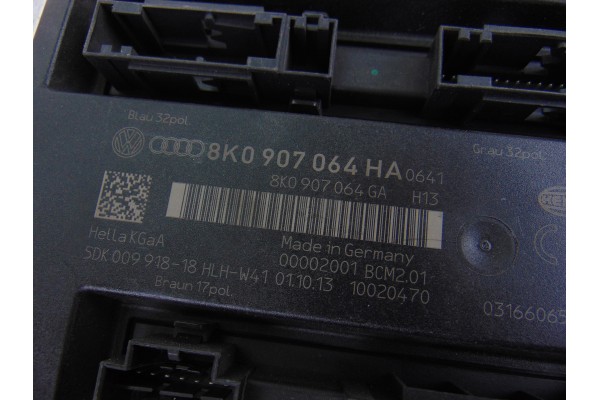 Centralita check control, Audi A4 Berlina (8K2) Básico 2008, 8K0907064HA