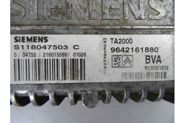 Centralita cambio automatico, Citroen Xsara Berlina 1.6i 16V Exclusive 2001, 9642161880