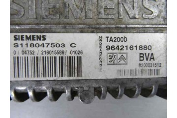 Centralita cambio automatico, Citroen Xsara Berlina 1.6i 16V Exclusive 2001, 9642161880