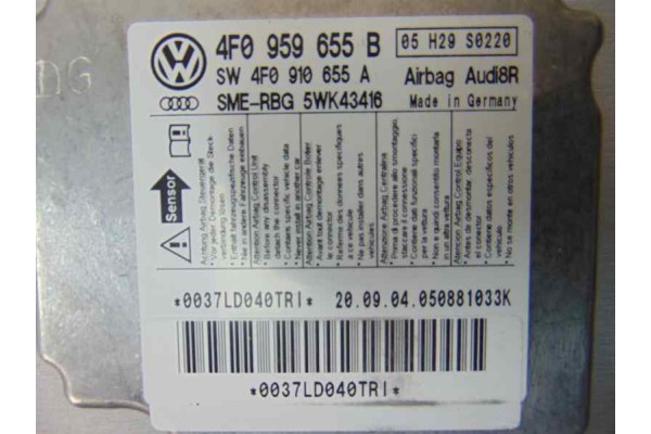 4F0959655B CENTRALITA AIRBAG AUDI A6 BERLINA (4F2)