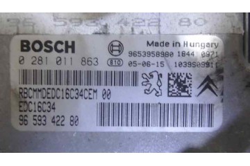 Centralita motor uce, Citroen C4 Berlina Collection 2005, 9659342280