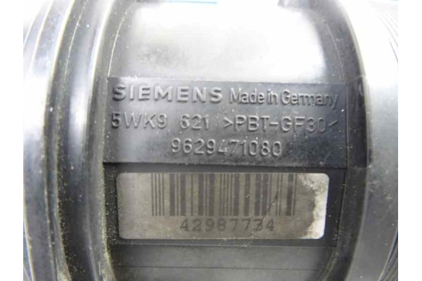 Caudalimetro, Citroen Berlingo 1.9 D Multispace 2003, 9629471080