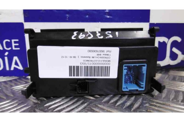 Módulo electrónico, Citroen C4 Berlina Business 2011, 9687606680