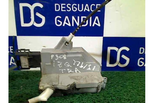 Cerradura puerta trasera izquierda, Peugeot 308 Sw Confort 2009, 6 PINS