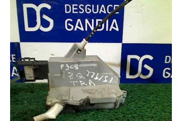 Cerradura puerta trasera izquierda, Peugeot 308 Sw Confort 2009, 6 PINS