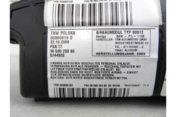 Airbag lateral derecho, Peugeot 308 Sw Urban 2009, 9656529380