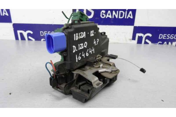 Cerradura puerta delantera izquierda, Seat Ibiza (6L1) Cool 2002, 8 PINS