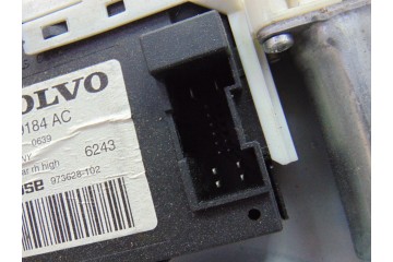 Elevalunas trasero derecho, Volvo S40 Berlina 1.6 D Kinetic 2006, 30739184AC