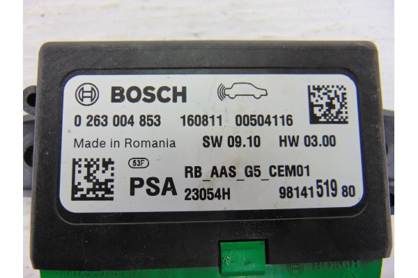 Módulo electrónico, Peugeot 208 GT Line 2016, 9814151980