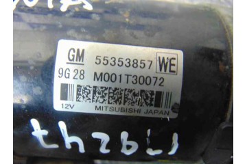Motor arranque, Opel Insignia Sports Tourer Sport 2009, 55353857