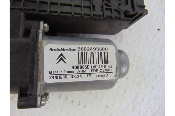 Elevalunas delantero izquierdo, Citroen C4 Picasso Exclusive 2010, 9682495680