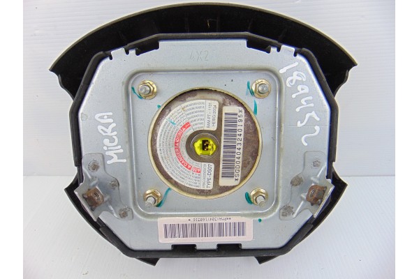 Airbag delantero izquierdo, Nissan Micra (K12E) Acenta 2005