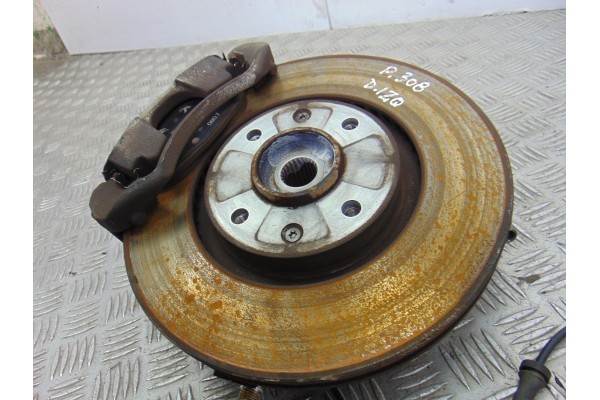 Mangueta delantera izquierda, Peugeot 308 Premium 2009