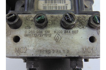 Abs, Renault Scenic Ii (Jm) Authentique 2004, 8200344607