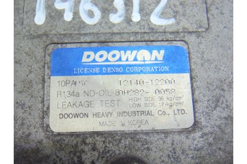 Compresor aire acondicionado, Kia Rio (Bc) LS Berlina (5-ptas.) 2000, 12140-12000
