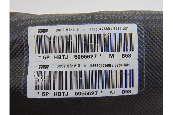 Airbag lateral derecho, Citroen Grand C4 Picasso Exclusive 2009, 9655047580
