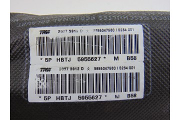 Airbag lateral derecho, Citroen Grand C4 Picasso Exclusive 2009, 9655047580