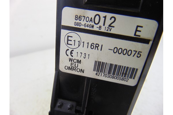 Antirrobo / llave contacto, Citroen C-crosser Vtr 2009