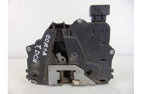 Cerradura puerta trasera derecha, Opel Corsa D Cosmo 2009, 13258267