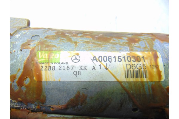 Motor arranque, Mercedes-benz Clase B (Bm 245) 200 (245.233) 2008, A0061510301