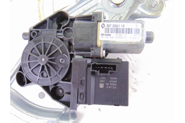Elevalunas delantero derecho, Renault Scenic Iii (Jz) Dynamique 2010, 807300011R