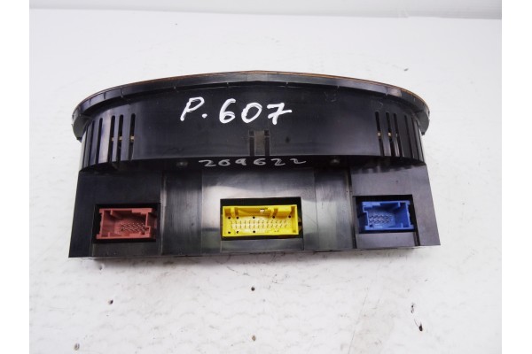 Mando climatizador, Peugeot 607 (S1)(12.2000) Pack 2002, 96295526