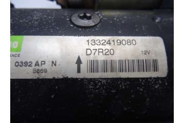 Motor arranque, Citroen Jumper Furgón 27 C D Ntz. 1000 2001, D7R20