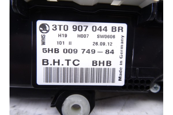 Mando climatizador, Skoda Octavia Combi (1Z5) Ambition 2012, 3T0907044BR