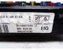 Caja reles / fusibles, Peugeot 206 Xs 2004, 9652474780